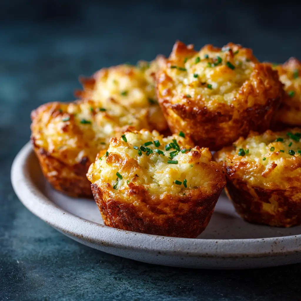 Cheesy Mashed Potato Puffs (The Ultimate Crispy & Melty Recipe) 1 A delicious-looking cheesy mashed potato puff broken in half to reveal the gooey, melted cheddar and mozzarella cheese inside.