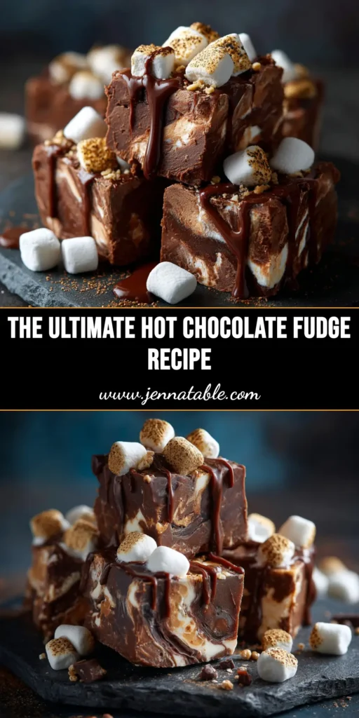 An overhead shot of perfectly cut squares of creamy hot chocolate fudge recipe, topped with mini marshmallows, arranged neatly on parchment paper.