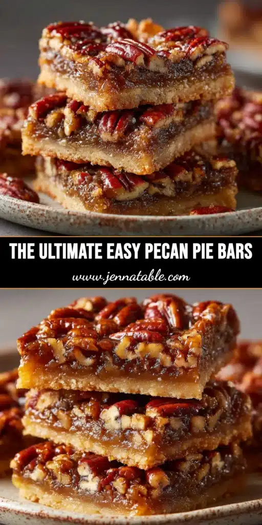 Pecan Pie Bars: The Ultimate No-Fail Recipe 4 A stack of perfectly cut pecan pie bars on a white plate, showcasing the gooey pecan filling and buttery shortbread crust. The ultimate no-fail recipe.