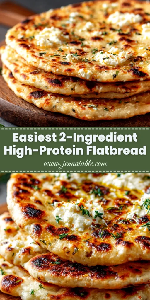 Cottage Cheese Flatbread (The Viral High-Protein Recipe) 4 A close-up shot of the viral cottage cheese flatbread, golden-brown and sprinkled with herbs, being folded to show its pliable texture. Perfect for high-protein sandwiches and wraps.