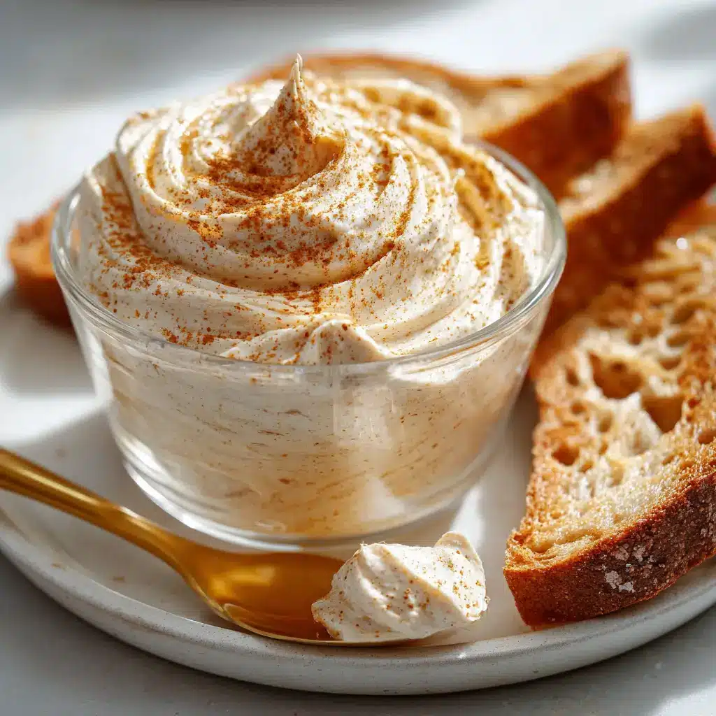 A bowl of homemade sweet butter with a knife, demonstrating how easily it spreads on warm bread.