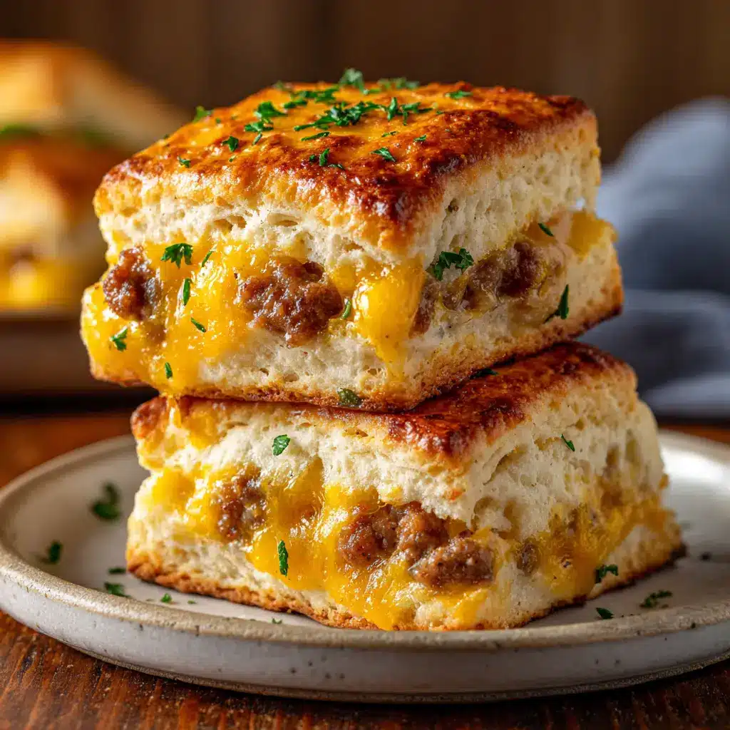 A close-up of a fluffy homemade butter biscuit sliced open to show its tender, flaky texture. A perfect side for any meal.