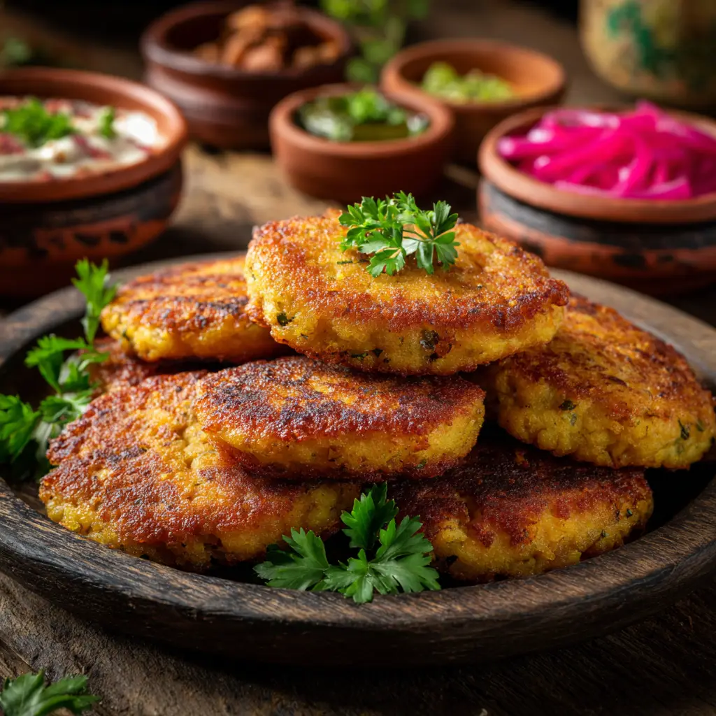 Kotlet Recipe: How to Make Authentic Persian Cutlets 1 A stack of freshly made Persian cutlets, ready to be served. This image shows a generous portion made from our Kotlet recipe.
