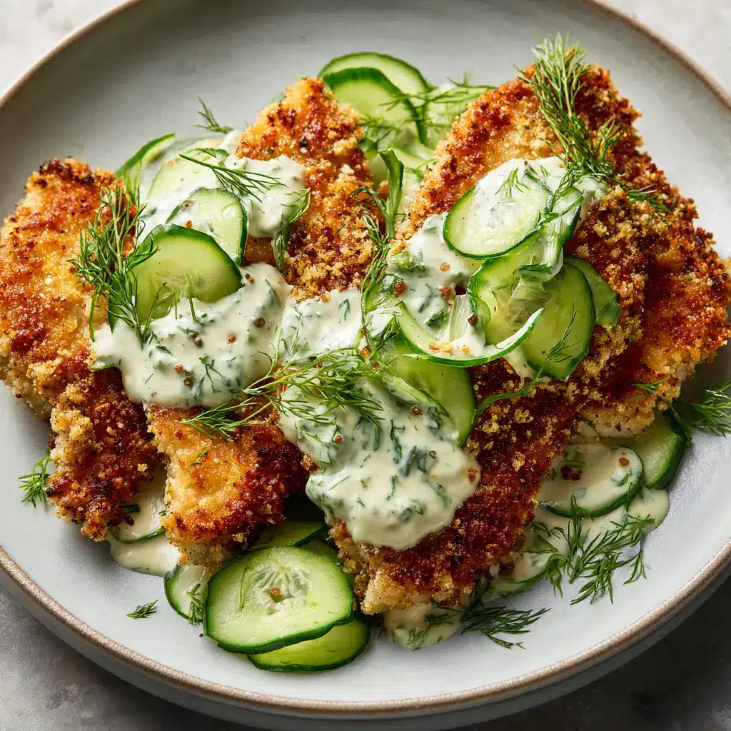 Crispy Dill Pickle Parmesan Chicken (The Ultimate 30-Minute Recipe!) 2 A close-up of a perfectly cooked piece of parmesan crusted chicken, showing the crispy texture of the breading and the juicy chicken inside.