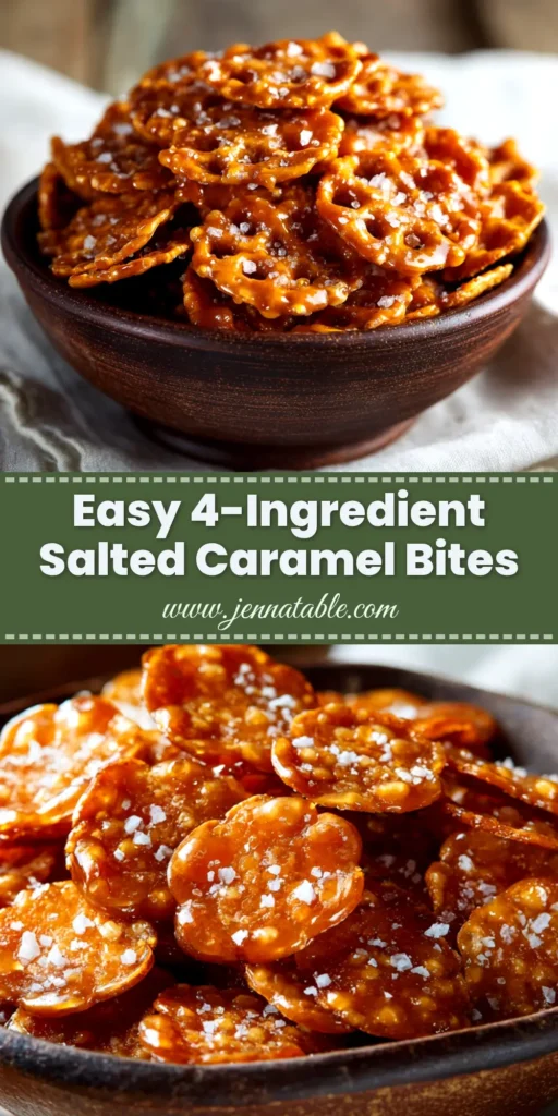 Salted Caramel Cracker Bites (The Easiest Holiday Treat!) 4 A top-down view of delicious Salted Caramel Cracker Bites broken into pieces on a sheet of parchment paper, ready to be served.